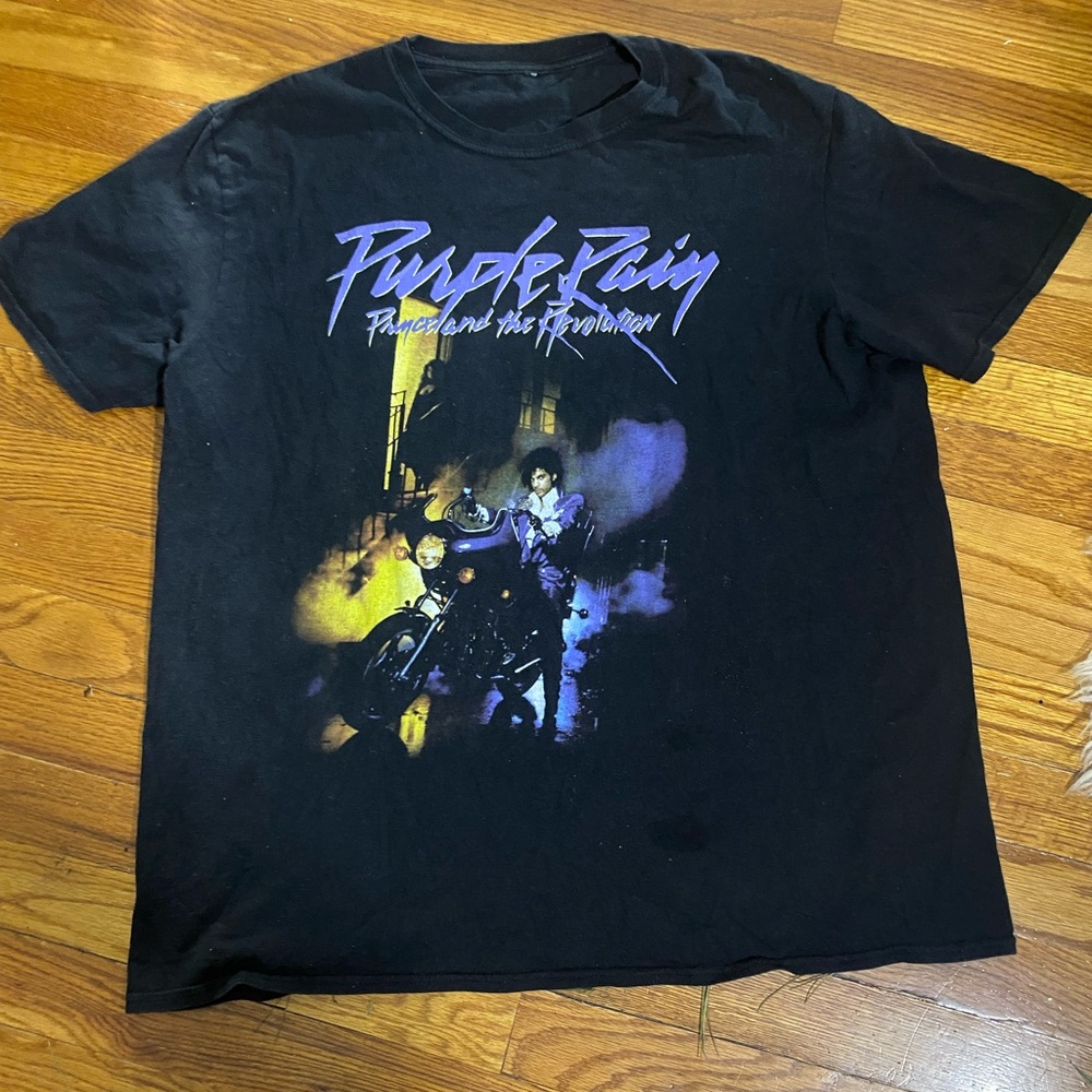 PURPLE RAIN MENS T SHIRT